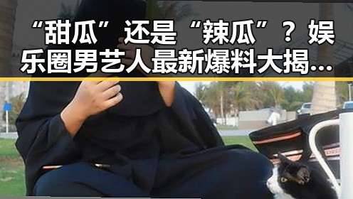 “甜瓜”还是“辣瓜”？娱乐圈男艺人最新爆料大揭秘！